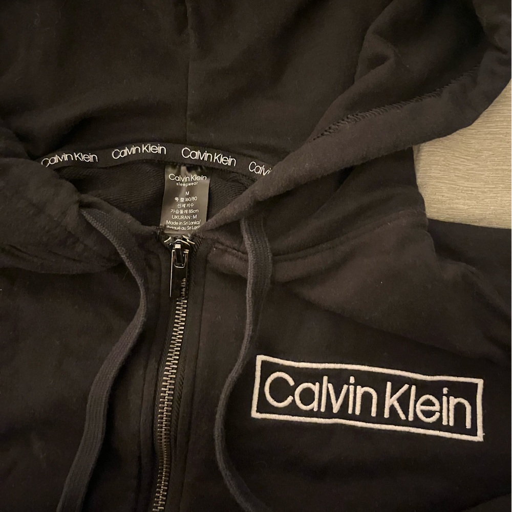 Women’s Calvin Klein Sleepwear Zip-Up Hoodie Size M